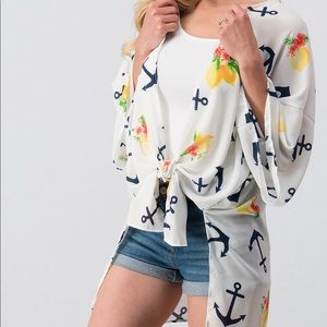 Lemon & Anchor Cardigan